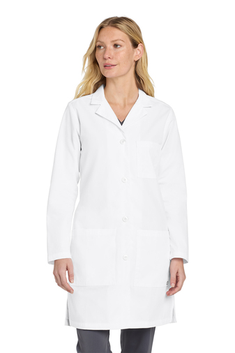 Wink Womenâ€™s 65/35 poly/cotton Consultation Long Length Lab Coat With Pockets